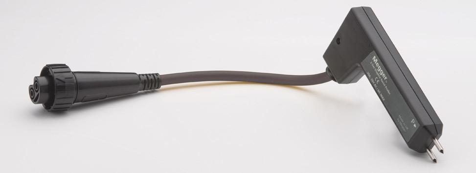 connection to any connector test lead. Replaceable probe tips have hardened needle points, gold plated for excellent low resistance contact. Tips are sprung to provide 1.