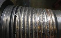 TOP DRIVE SAVER SUB Thread damage can propagate from any damaged thread, but proper attention must