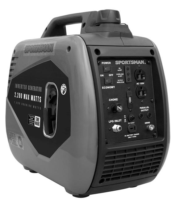GEN2200DFI 2200 SURGE WATTS / 1800 RUNNING WATTS DUAL FUEL LPG LIQUID PROPANE & GASOLINE INVERTER PORTABLE GENERATOR INSTRUCTION MANUAL Q READ ALL INSTRUCTIONS AND WARNINGS BEFORE USING THIS PRODUCT.