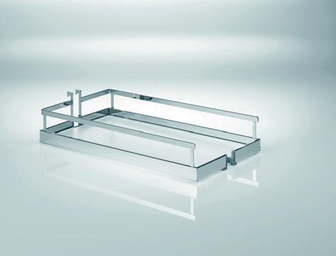 ARENA Style hook-on trays (PU 10) for carcase widths: 300 mm 400 mm 450 mm 500 mm 600 mm