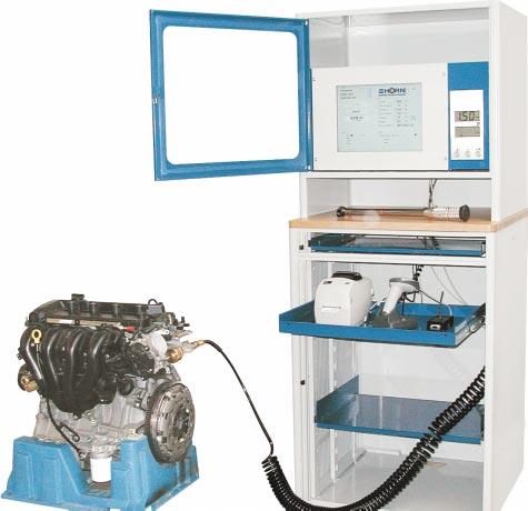 Special applications Special applications Automatical leakage test bench Mobile test bench for quality control on production lines Convenient operation with touch screen technology Storage of