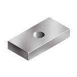 Components Threaded Plate Description To attach components with a screw Material Stainless steel SS 304 Dimensions L x W x H Pack Quantity 100 pieces -H- -M- -L- -W- Threaded Plate Dimensions L x W x