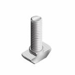 Components Hammer Head Screw, Slot 8 / 10 / 11 Description To attach components to profiles; penetrates the anodized coat of the profile - ensuring a safe, electrically conductive connection Material