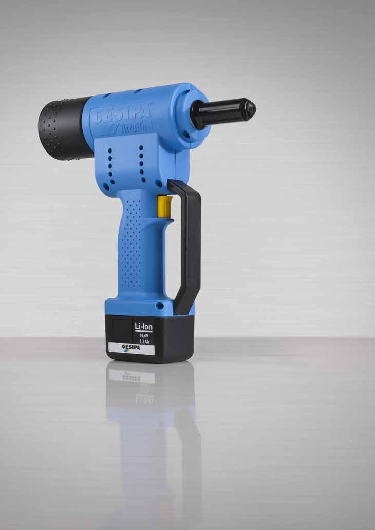 The Bird family Reliable and well-proven for more than 20 years Made in Germany from the creator of the battery-powered blind rivet setting tool The battery-powered riveting tool series for