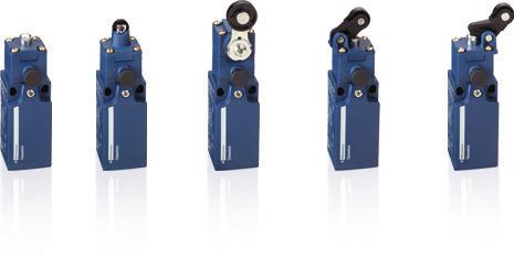 The additional XCMN miniature style switches are complete with NO/NC snap action contact and a
