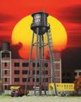 HO SCALE x STRUCTURES HO City Water Tower - Built-ups Walthers Cornerstone. 933-2825 Assembled - Black - 3-3/4 x 3-3/4 x 11" 9.3 x 9.3 x 27.5cm Reg. Price: $44.98 Sale: $37.