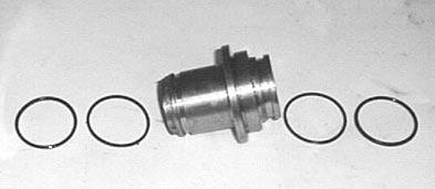 TO ASSEMBLE VALVE CASING GP7122 REPAIR INSTRUCTIONS 18. Check O-rings (39A) and support rings (39B) on seal case (39).
