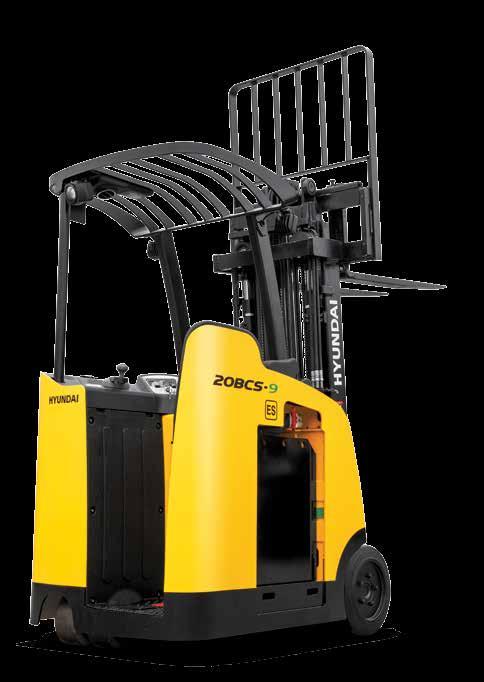 Compact forklift with proven AC technology Maximum performance
