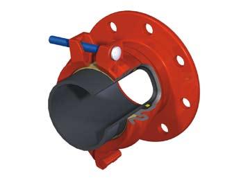 Technicl specifictions Boy n clmp ring : Ductile cst iron GGG45, ccoring to EN-GJS-450-10.