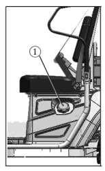 7. CONTROL AND PARTS FUNCTIONS OWNER S/OPERATOR S MANUAL AUTOMATIC TRANSMISSION GEAR SELECTOR OPERATION The transmission gear selector is located at the right side of the steering wheel The