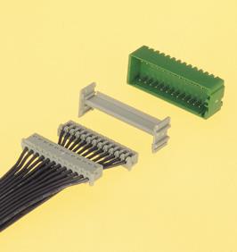 Wire to Board Insulation Displacement Connectors (4/5) KRW - IDC style, Double-row PAF The KRW allows