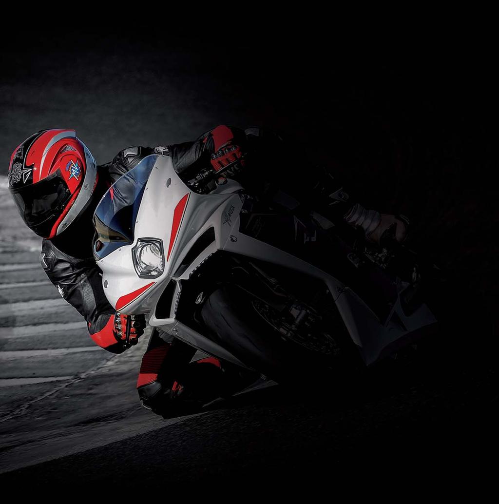 Winning technology. Designed for the track and for those who love racing around tight curves.