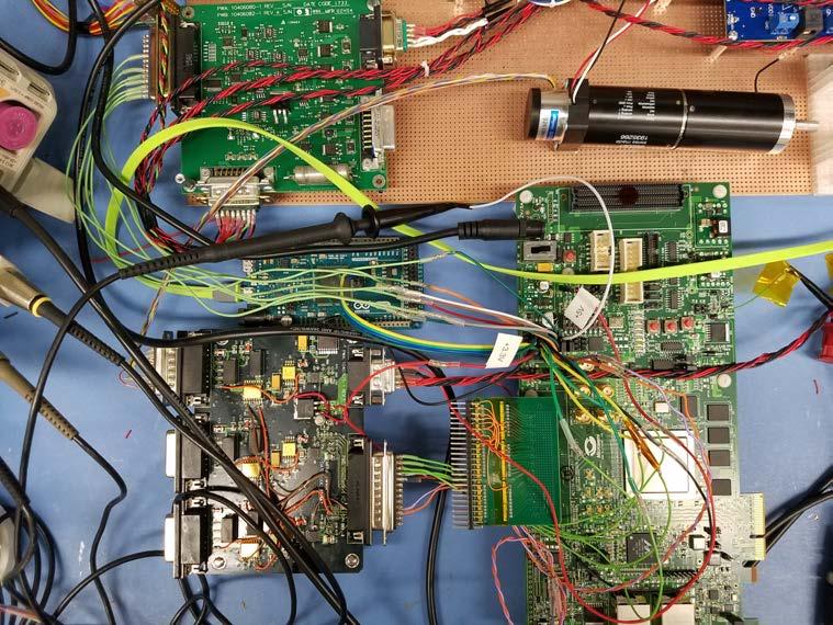 End to End Motor Control Testbed Completed construction