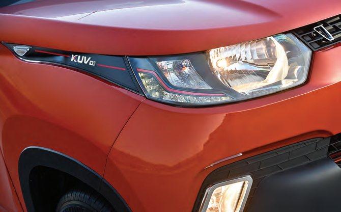 The aggressive design and dominating body lines of the KUV100 are set to redefine the compact vehicle category for all time.