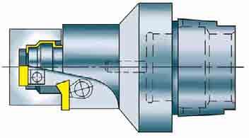 Main brake cylinder Connecting boring Drilling, fineboring, chamfering and circular milling. All inserts.