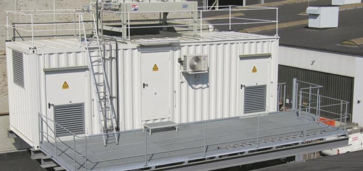 Shore-side power supply for eco-friendly ports Reference: Flensburg Shipyard Compact and flexible