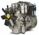 Lesser Highly Regulated 1104D-E44T Lesser Regulated 1104D-E44TA Bore and stroke... 105 x 127 mm (4.1 x 5.0 in) Displacement...4.4 litres (269 cubic in) Aspiration.... Turbocharged Compression ratio.
