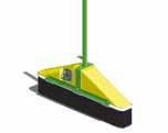 The HD option can be supplied with a larger diameter, wider groundfollowing wheel.