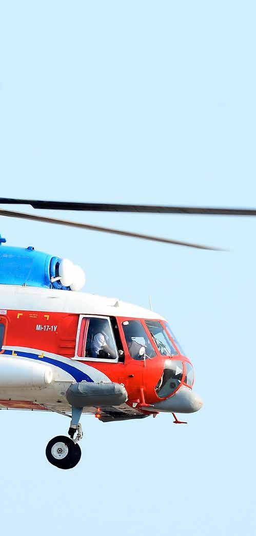 Airbus Helicopters AS350/355/H125 Bell 407 Mil Mi-17/172 Airbus Helicopters H130 Bell