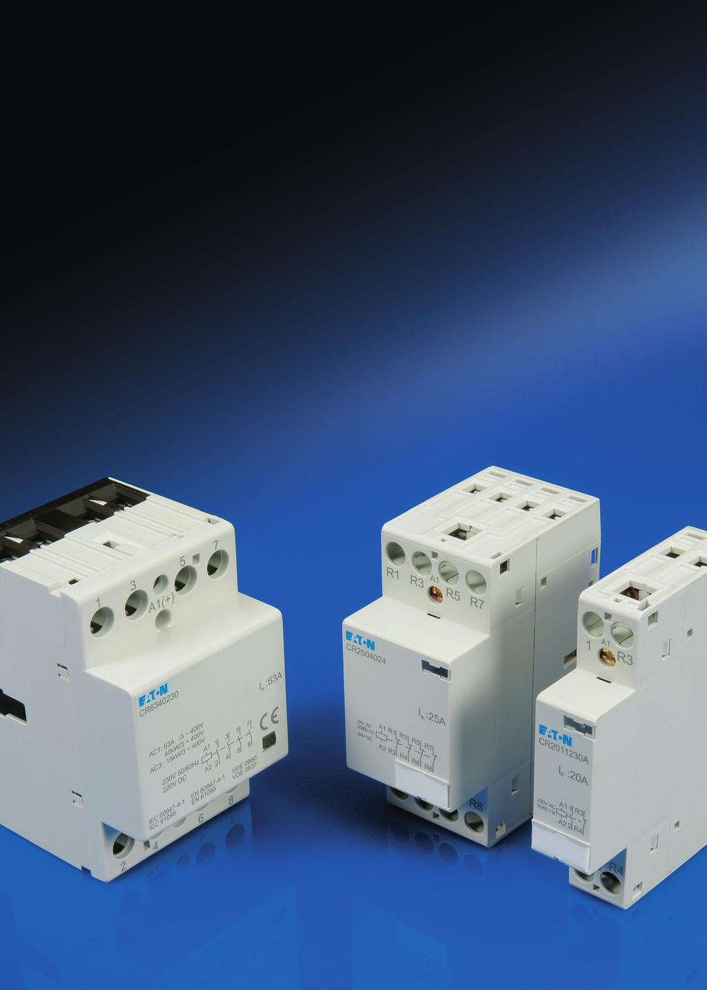 Modular conttors, type CR IEC 60947-4-1 & IEC 61095 Product Guide Full range