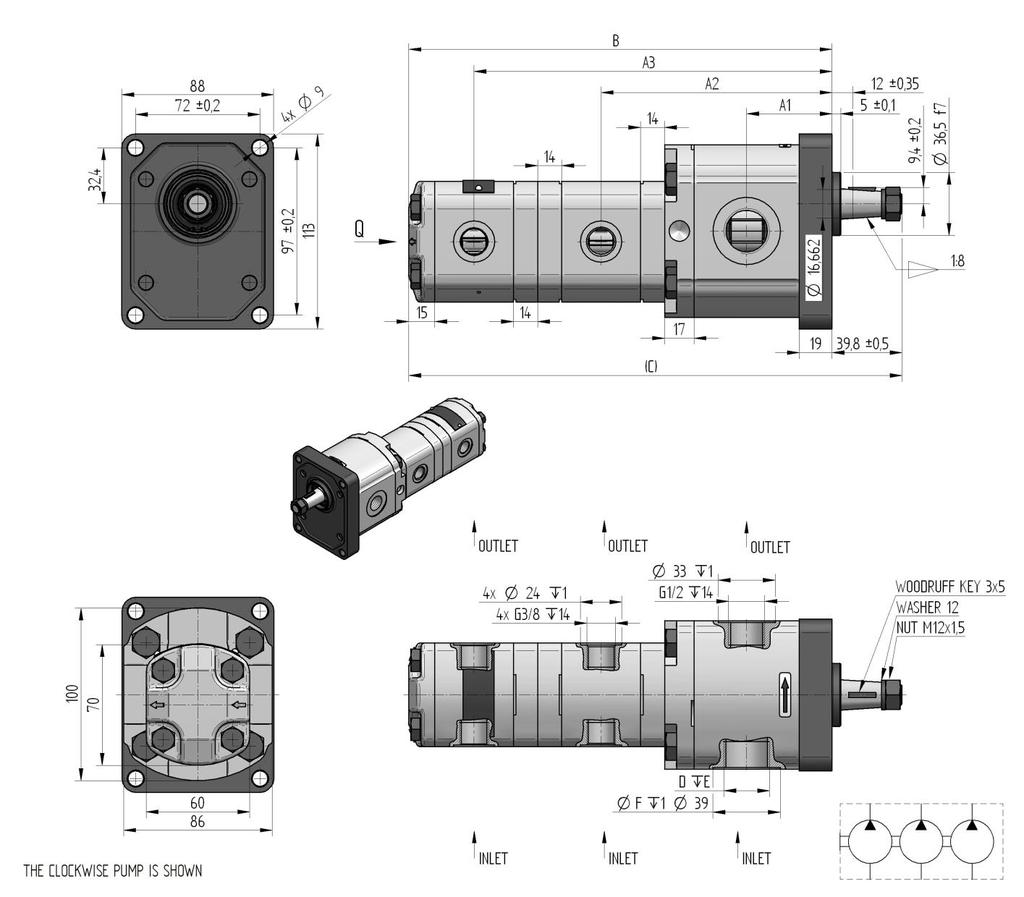 K Catalogue Sheets of Series Basic Design More informations about pumps of P23 series in relevant catalogue. -16/P23-2.5/2.5-05C07-SG04G03/G02G02/G02G02-N -16/P23-2.5/2.5-05C07-SG04G03/G02G02/G02G02-N -12/P23-2.
