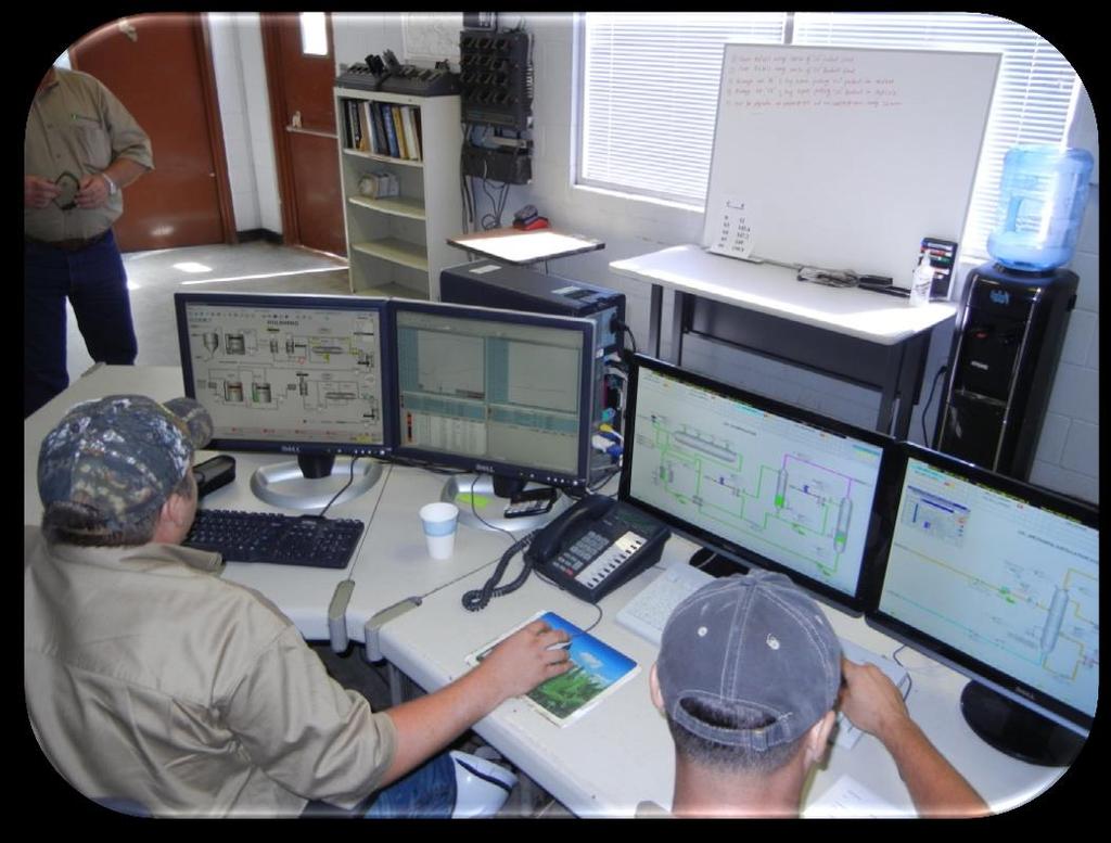 Operations Overview Plant operations managed from a single control center,
