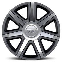 P265/70 R17 22" 7-spoke, premium-painted wheels with chrome inserts 22"