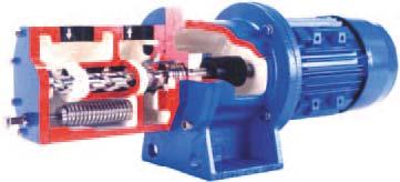It is constructed in high grade cast iron and features mechanical seal and integral relief valve as standard.
