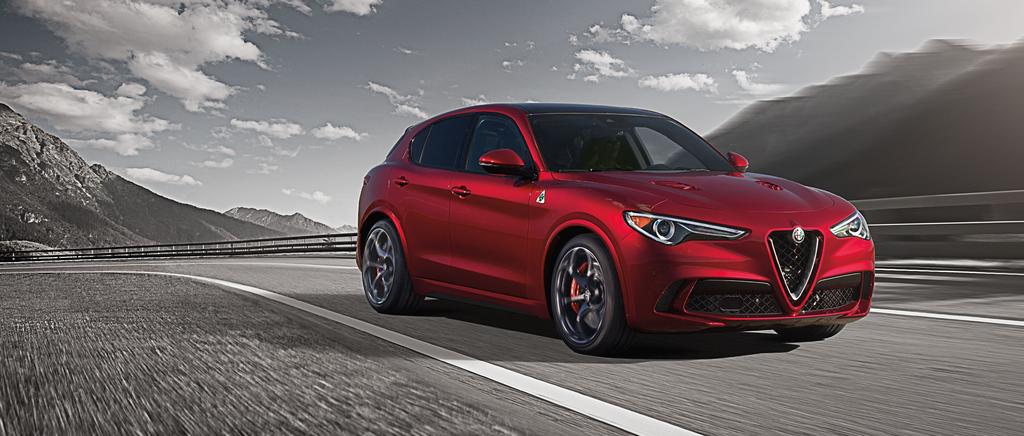 Stelvio: the world s fastest SUV 1 The fastest time ever posted by a production SUV at Nürburgring BEST-IN-CLASS PERFORMANCE 2 2.