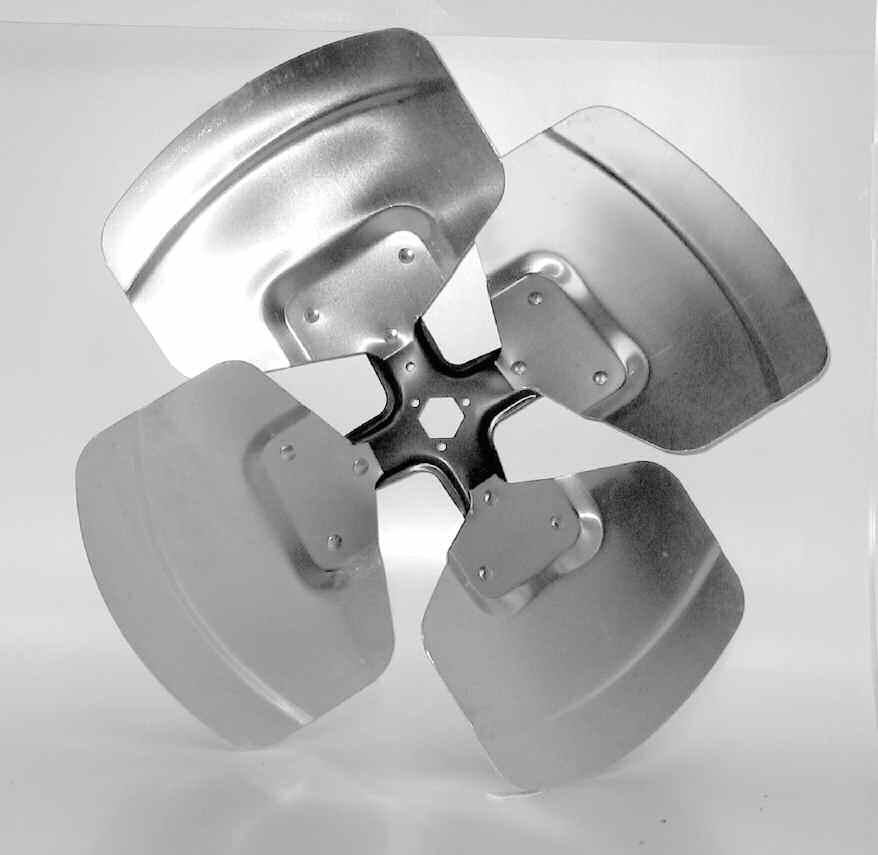Universal Hex Adapter Hubs on page 29 4 wing adapter heavy duty condenser fan blades Air MARS 4 wing adapter, heavy duty condenser fan blades are designed for rigorous R/HVAC pressure applications.