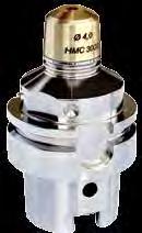 Hydrauic chucks HSK-A hydrauic chucks HMC 3000 camping sma diameters perfect concentricity: < 3 µm at 10x baancing quaity: G2.5 / 25,000 rev.