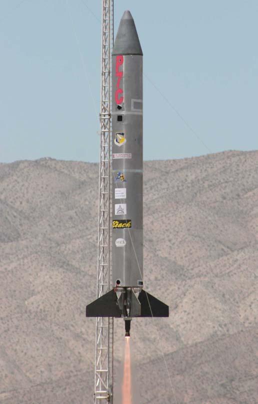 P-7C: LAUNCH HARDWARE TRACKER FLIGHT DEMONSTRATION Post-flight inspection after the RLV rapid turn-around demonstration confirmed that the P-7 was available for continued flight testing with minimal