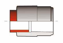 ISO-UNI FITTINGS FITTINGS FOR SOCKET WELDING - REDUCERS RIM Reducer: male spigot for socket welding (d) and female socket for socket welding (d1) d x d 1 PN Code Pack 25 x 20 10 RIM025020 2,24 10 240