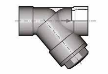 RV DN 10 100 SEDIMENT STRAINER RVUIM Sediment strainer with unionised metric socket ends for socket welding Pack 20 15 10 RVUIM020E 49,29 RVUIM020F 53,53 2 20 04 25 20 10 RVUIM025E 61,62 RVUIM025F