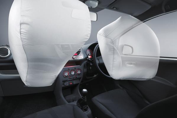 With six airbags, including head protecting side curtain airbags and the added safety of ESC