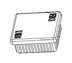 GALVANIZED STEEL COVER M8X16 0,01 43751 PVC COVER 30X30 FOR THE JAMB OF THE GRILLE 0,83 47101/2A AISI316 STAINLESS STEEL HINGE FOR DOUBLE LEAF GRILLE 16,97 47327DX PLATE FOR