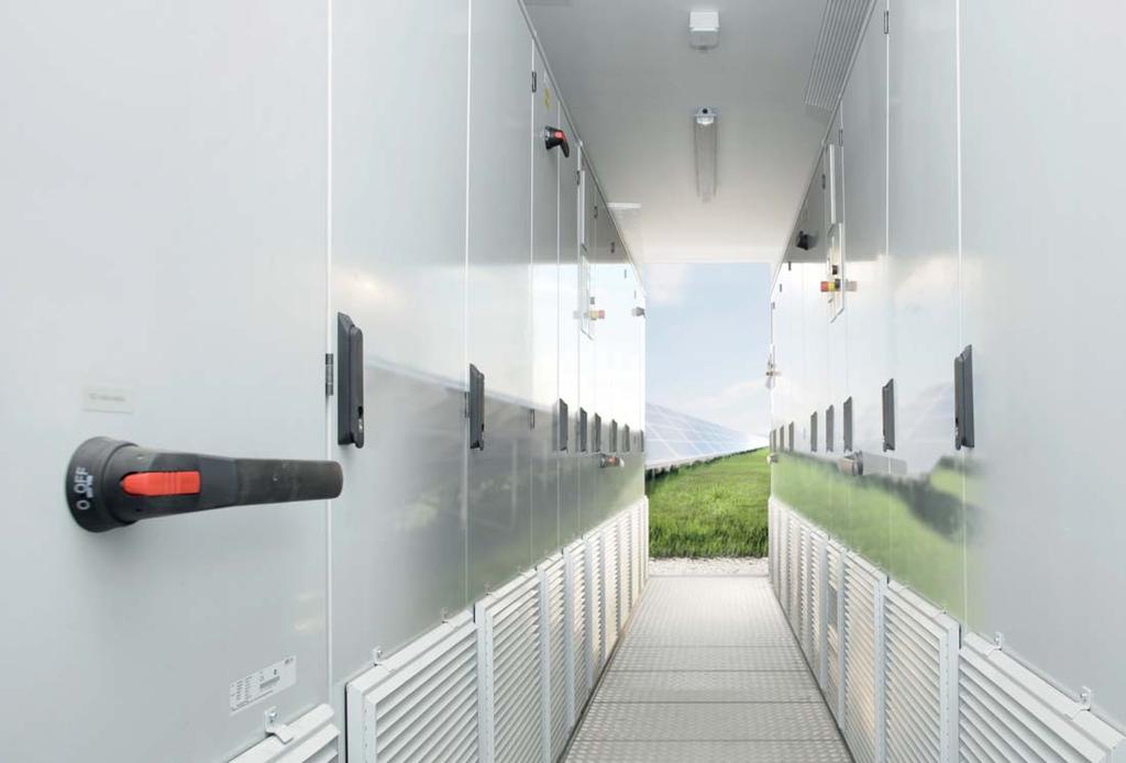 Maximize yields without losing a watt Maximum energy and feed-in revenues ABB central inverters have a high total efficiency level.