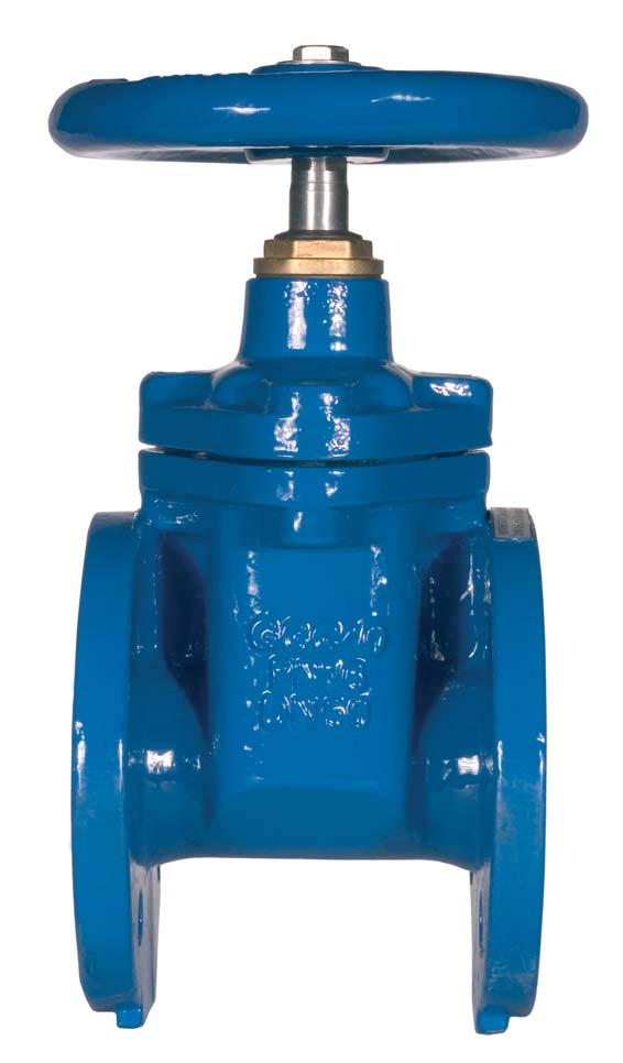 Gate valve with shutoff spring Design characteristics 1. Stationary hand wheel, non-ascending screw. Possibility of activation by command lever dismounting the hand wheel.