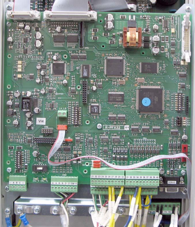 PowerFlex DC Drive - Frame A Pulse Transformer Circuit Board 5 Step 3: Remove the Control EMI Shield and Control Board 1.