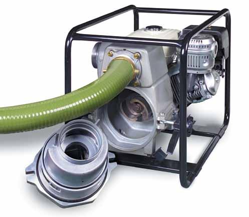 Engine Powered Pumps EPT SERIES GAS ENGINE TRASH PUMPS Powerful Trash Handling Pumps of Highest Quality 1 The clean-out door can be disassembled easily without taking off suction hose.