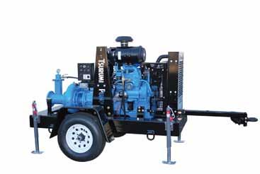 Engine Powered Pumps EPT4-150 HEAVY DUTY TRASH PUMP Heavy Duty Prime Assisted & Sound Attenuated Priming Assisted Trash Pump Priming Assisted: EPT4-150DPJD EPT4-150DPJD / EPT4-150DPQJD Features