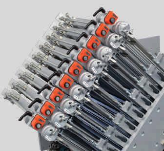4 Reliable, innovative technology Our unique radial folding roller adjustment is standard in all of our folding units.