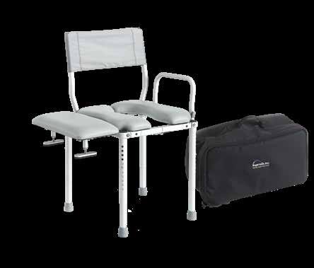 Innovative design with clamping system secures chair legs firmly in place, for rigidity and solid feel you would expect to find in a