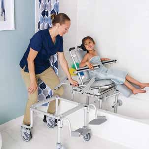 The pediatric line is designed to grow with a child, with easy adjustments and modifications that can save thousands