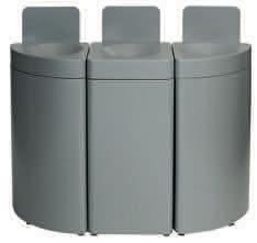 self extinguishing waste containers suitable for