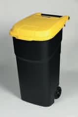 container 100 L with red lid Black/Red Polypropylene 51 RO-2100 54 51 RO-2110 54
