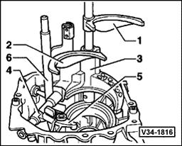 Page 22 of 27 34-62 Position of shift mechanism in transmission.