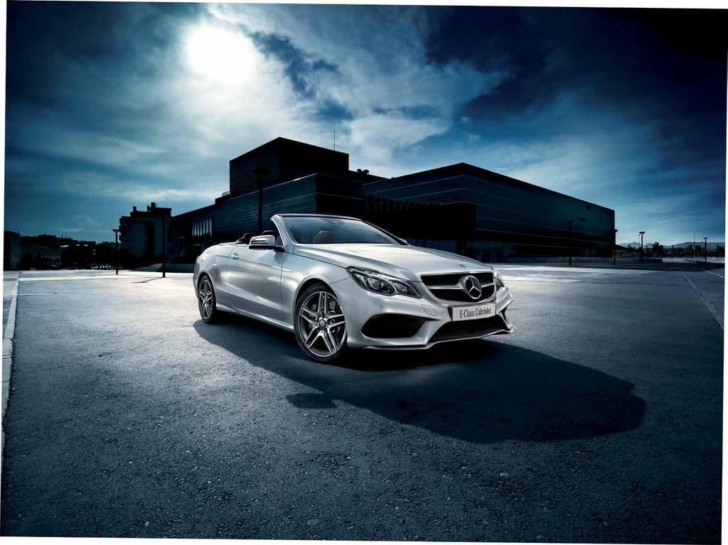 E-Class Cabriolet Whether open or closed - the E-Class Cabriolet draws attention.