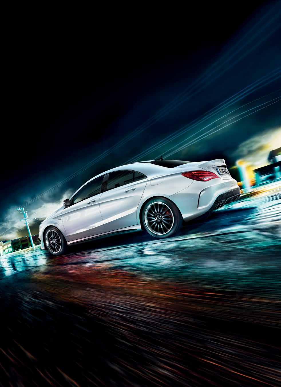 CLA-Class Powerful non-conformist is what the all-new CLA 45 AMG has been labelled and it has all it takes to own that title.