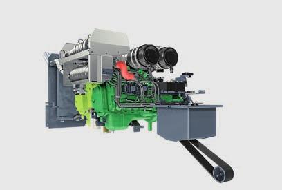 State-of-the-art Dual Engine Concept It takes two to boost economic effi ciency Wirtgen is the first cold milling machine manufacturer worldwide to offer uncompromising performance characteristics